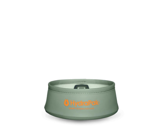 HydraPak Rover Dog Bowl (500ml/17oz) - Collapsible & Packable Dog Bowl for Food/Water